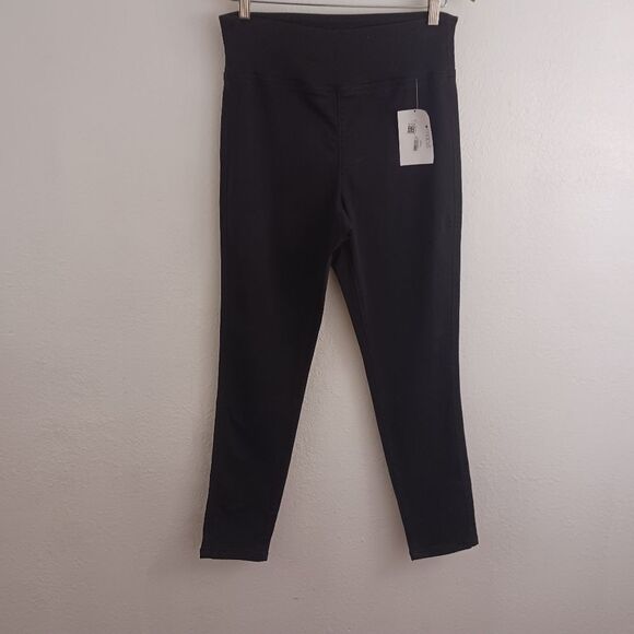 Black tape black leggings size L - Picture 1 of 6